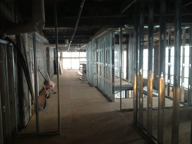 Détail des travaux intérieurs