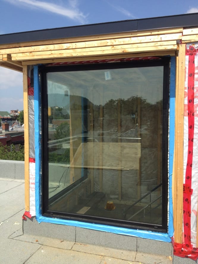 Perspective complète du projet - Triplex rénovation Montréal