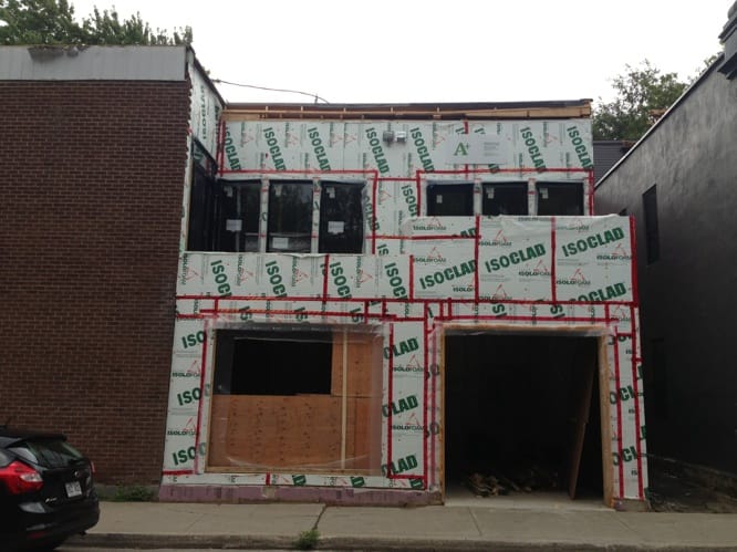 Puits de lumière - Rénovation Plateau Mont-Royal