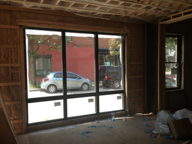 Progression chantier - Divisions intérieures Mentana