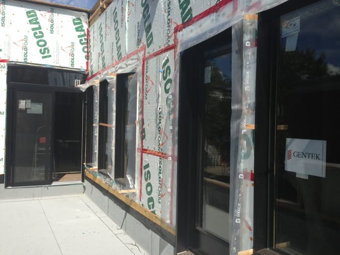 Finitions intérieures en cours - Résidence Mentana