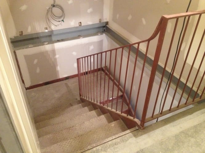 Détails construction restaurant commercial - Vieux-Montréal