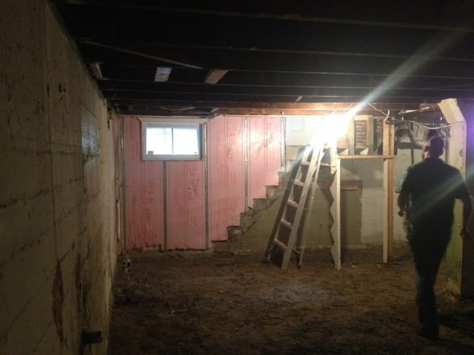 Projet chantier démolition aménagement