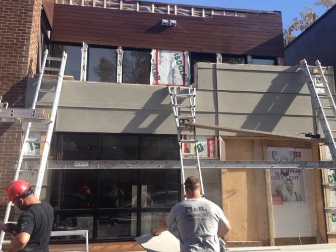 Détails installation revêtement extérieur professionnel