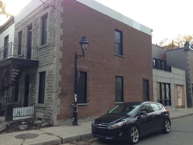 Vue d'ensemble chantier rénovation Mentana