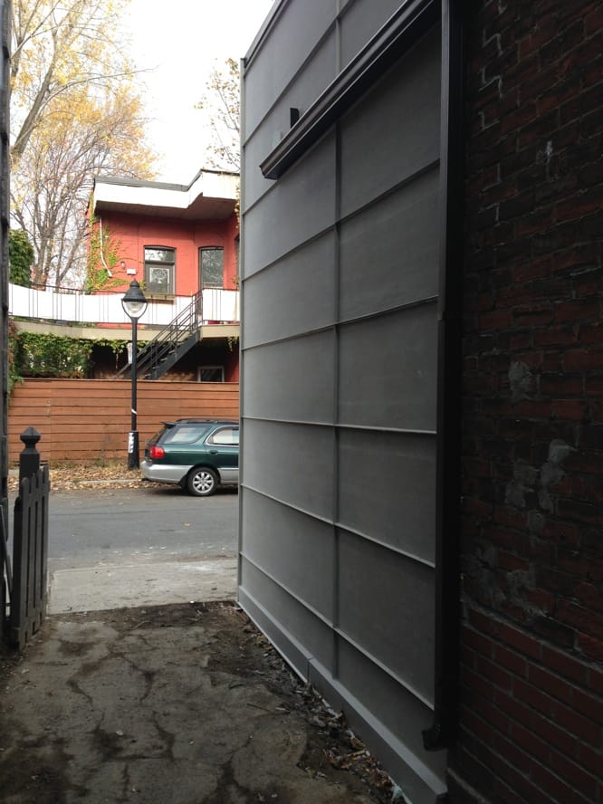 Installation finition fibrociment terrasse