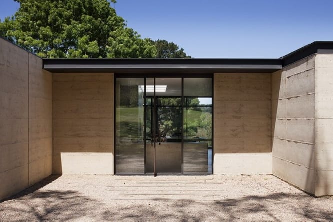 Cuisine contemporaine - Aménagement bungalow béton
