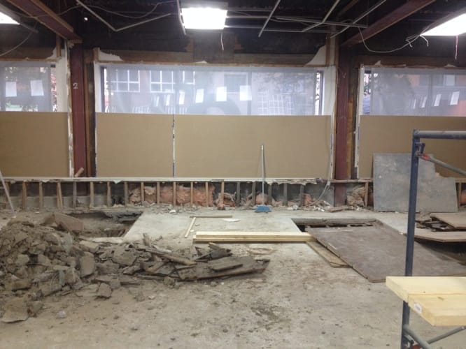 Excavation et préparation fondations - Projet Commerco