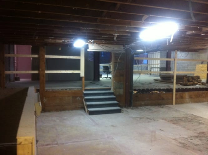 Installation structures acier - Chantier commercial rénovation