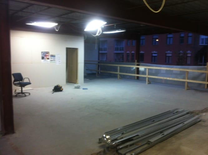 Structures métalliques et préparation façade