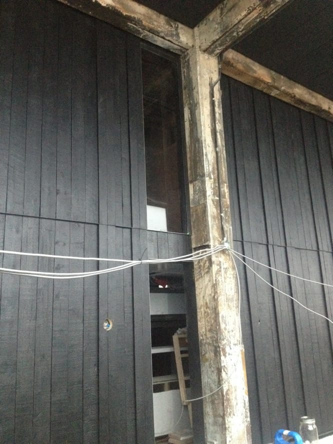 progression chantier rénovation commerciale