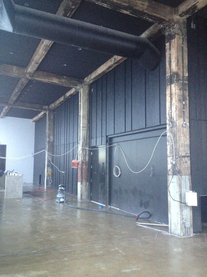 plafond tectum acoustique restaurant