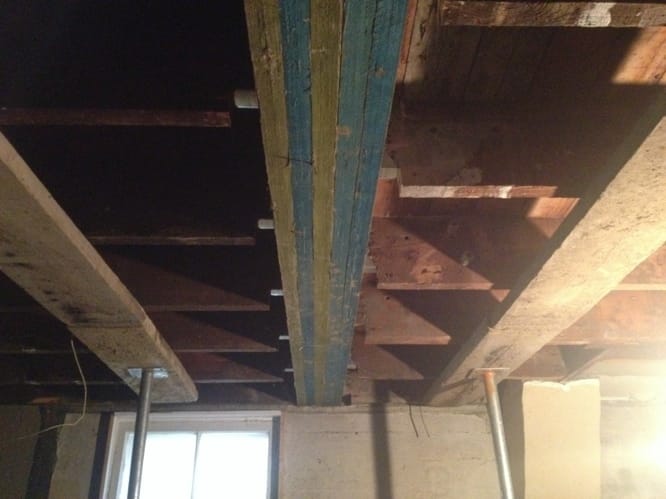 Installation colonne acier - Rénovation résidentielle prestige