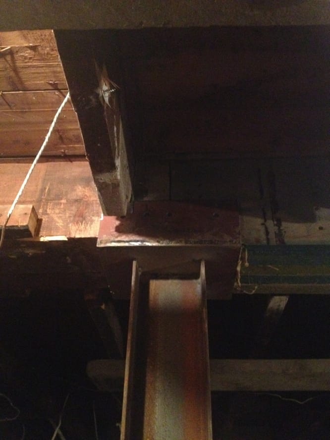 Progression rénovation structure résidentielle