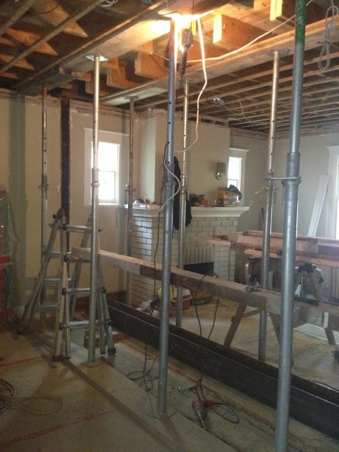 Installation acier structural résidentiel