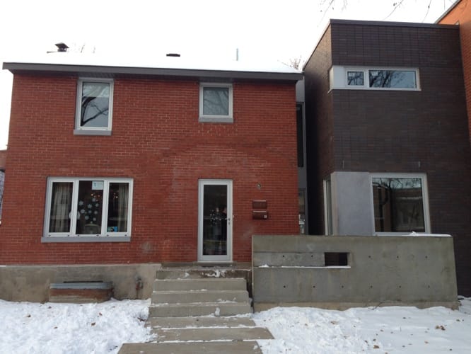 Terrasse de cèdre - finitions extérieures 12e avenue