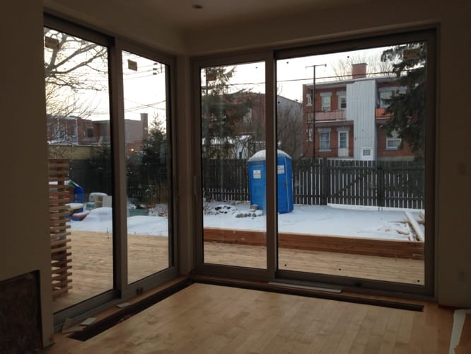 Gardes-corps et détails finition terrasse