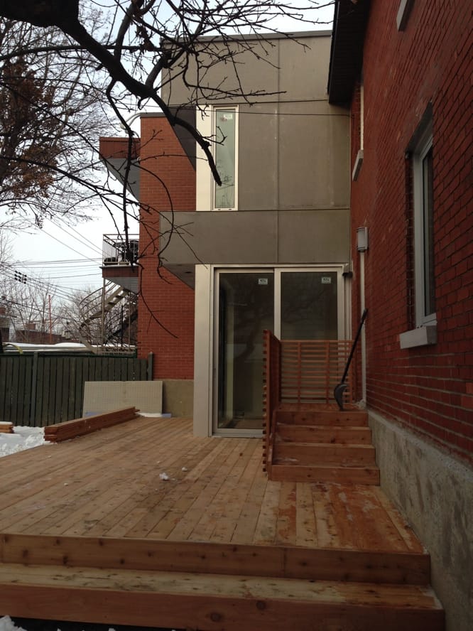 Étapes finales construction - parc immobilier montréalais