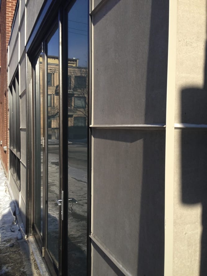 Terrasse en bois de noyer - Détail
