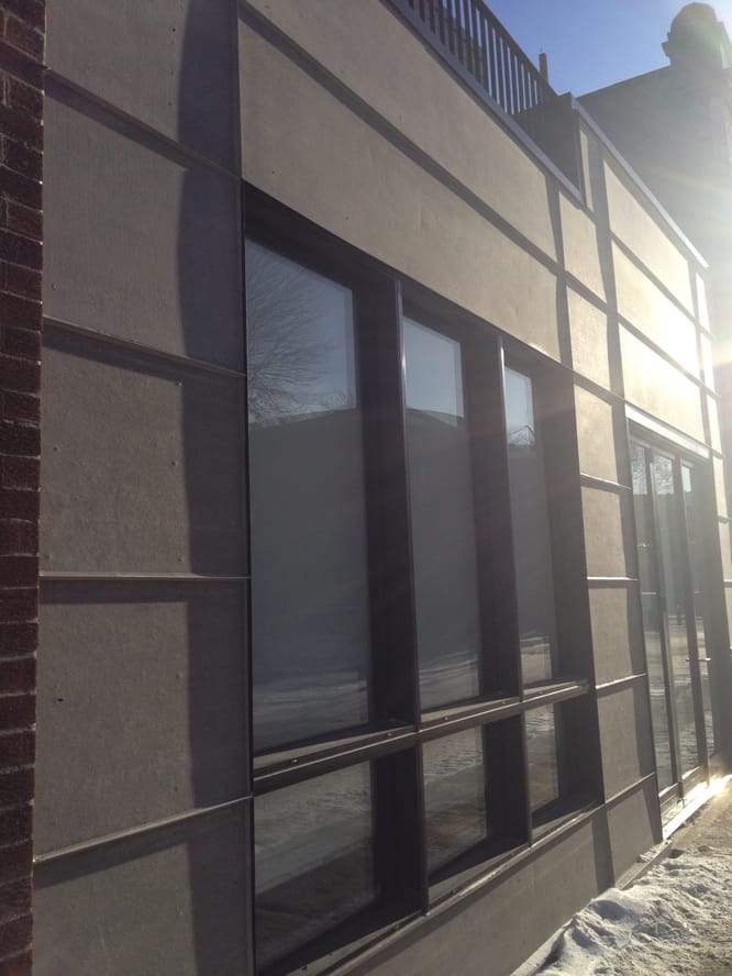 Détail de la construction et finition