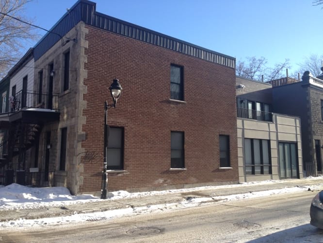 Vue panoramique du projet rénové