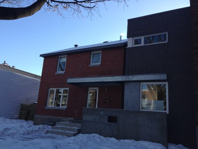 Détail finition - acier inoxydable et élements architecturaux