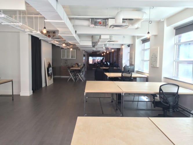 résultat final rénovation bureau commercial