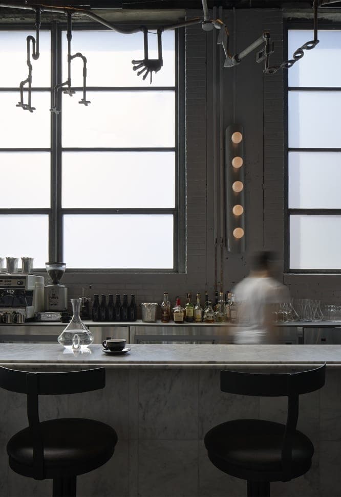 Gestion de projet construction Montréal, détails finition restaurant