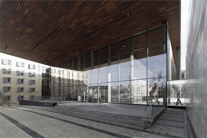 Vue d'ensemble du campus CIGI - rénovation commerciale et institutionnelle