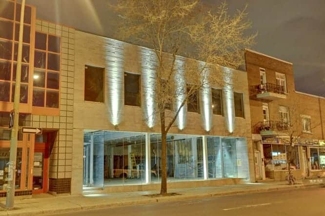 Rénovation façade commerciale Commerco - Avant transformation - Montréal