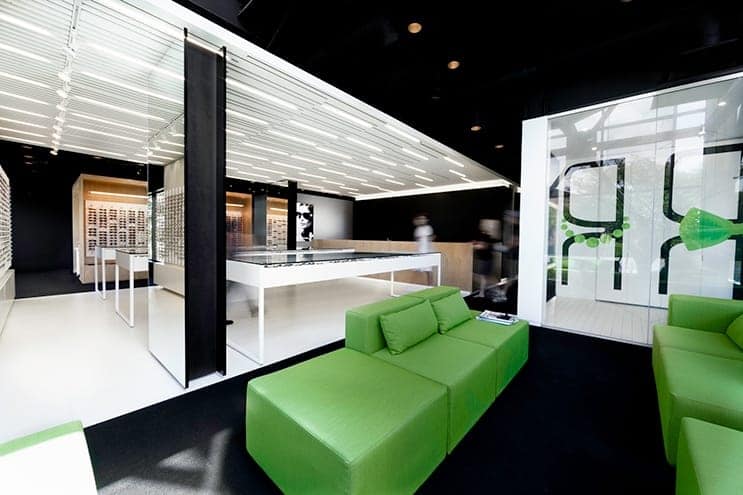 Palette de couleurs moderne - rénovation commerciale