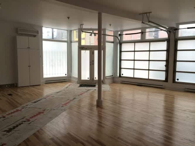 Vue générale - Local commercial rénové rue Ontario