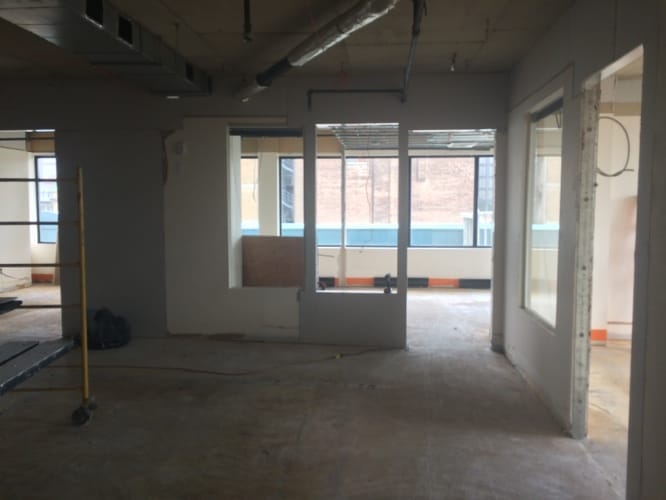 Projet construction aménagement commercial Montréal