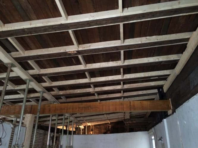 Finition des travaux structurels - Parc immobilier Québec