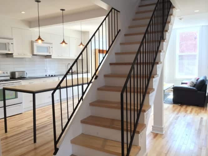 Rénovation multiplex rue Ontario - Conception et construction Avantage Plus