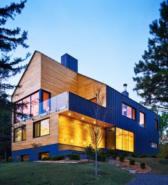 Chalet Charlevoix - Détails construction haute gamme