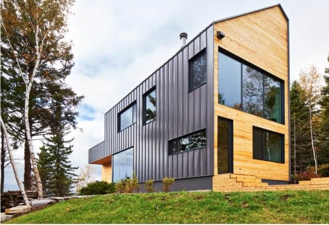 Architecture chalet Charlevoix - Vue extérieure