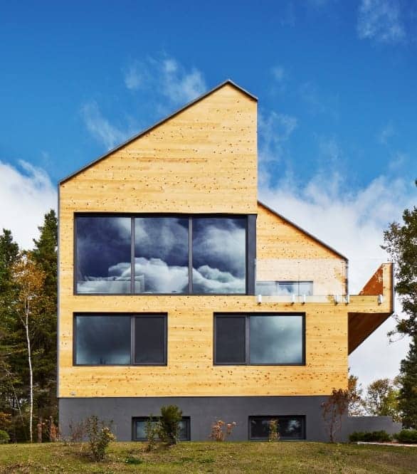 Design intérieur chalet Charlevoix - Espace de vie