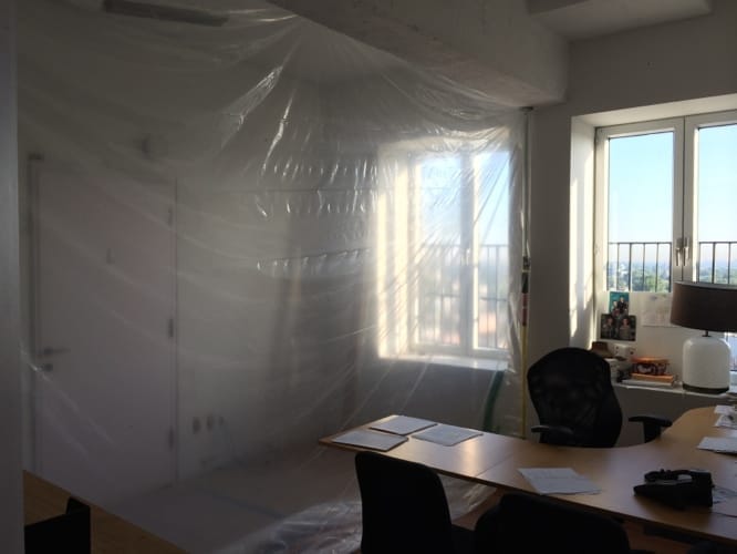 Phase de démolition - Gestion de projet rénovation bureaux commerciaux