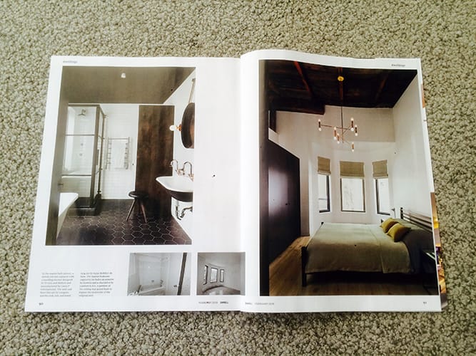 Intégration mobilière et palette couleurs - Design contemporain