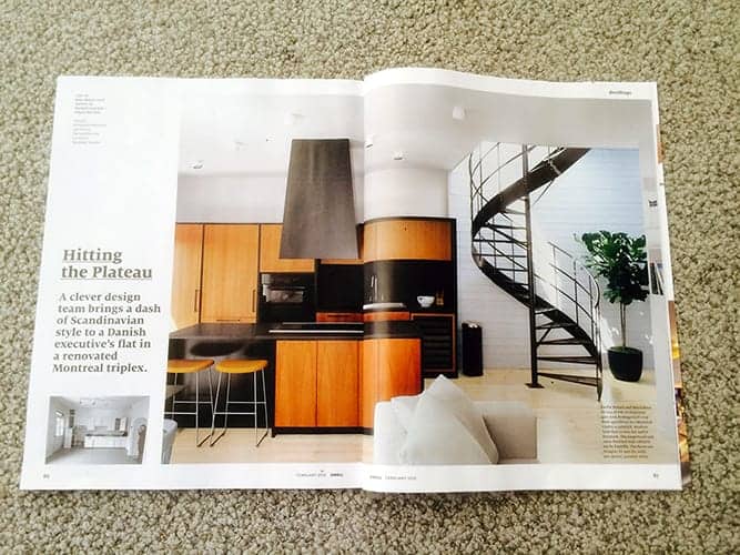 Vue intérieure du projet de rénovation - Design intérieur moderne