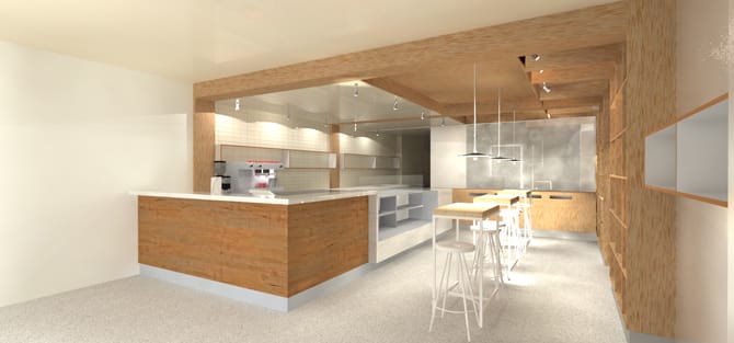 Café San Gennaro - Rénovation immobilier commercial Montréal