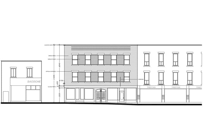 Modélisation 5 - Stationnement projet Laurier