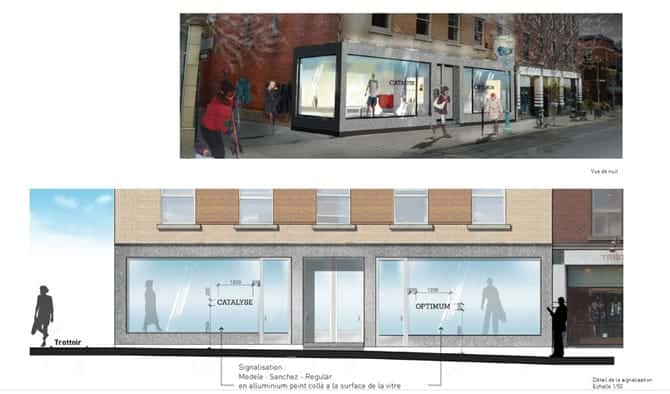 Modélisation 2 - Design intérieur projet Laurier