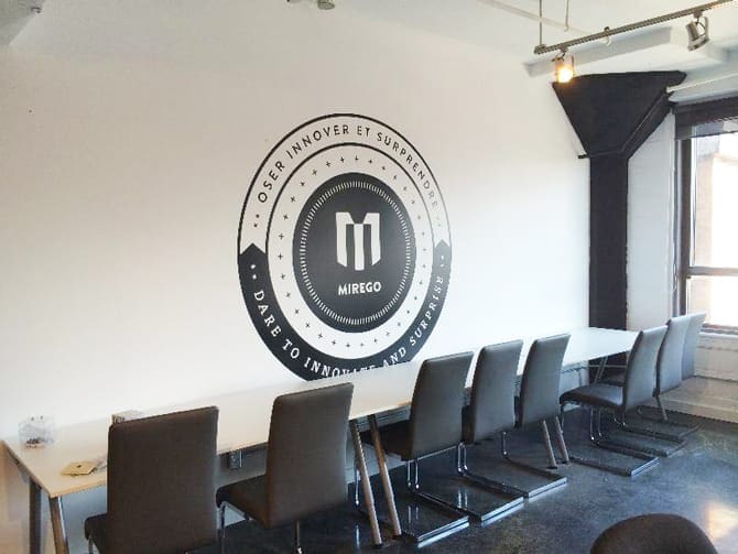 Espace ouvert rénovation bureaux commerciaux