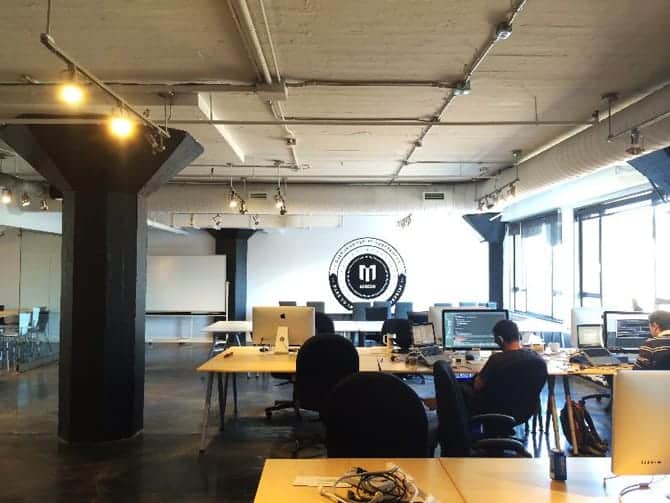 Bureaux Mirego rénovés - Design intérieur moderne Montréal