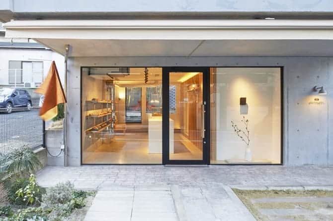 Détails architecturaux boulangerie Ninkipen