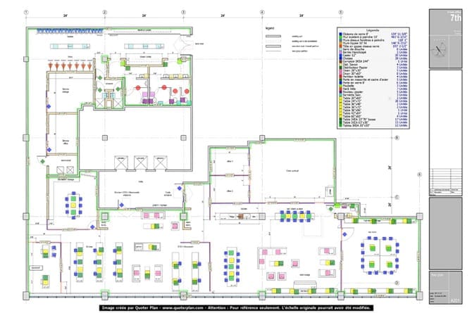 Plans de construction du projet Credo - Vue aérienne du parc immobilier