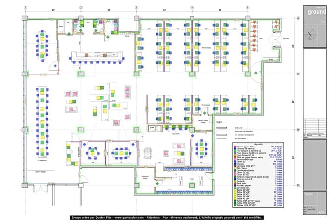 Deuxième vue des plans du projet Credo - Détails du design immobilier