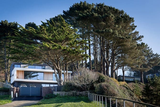 Détail architectural du projet résidentiel